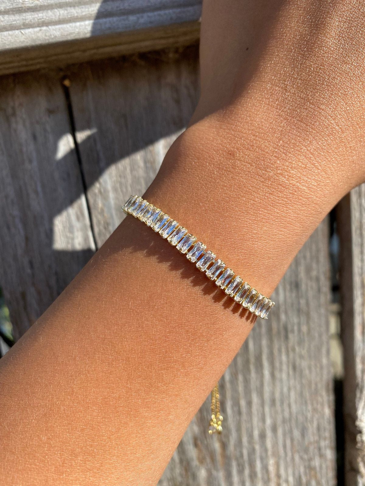 Baguette Tennis Bracelet