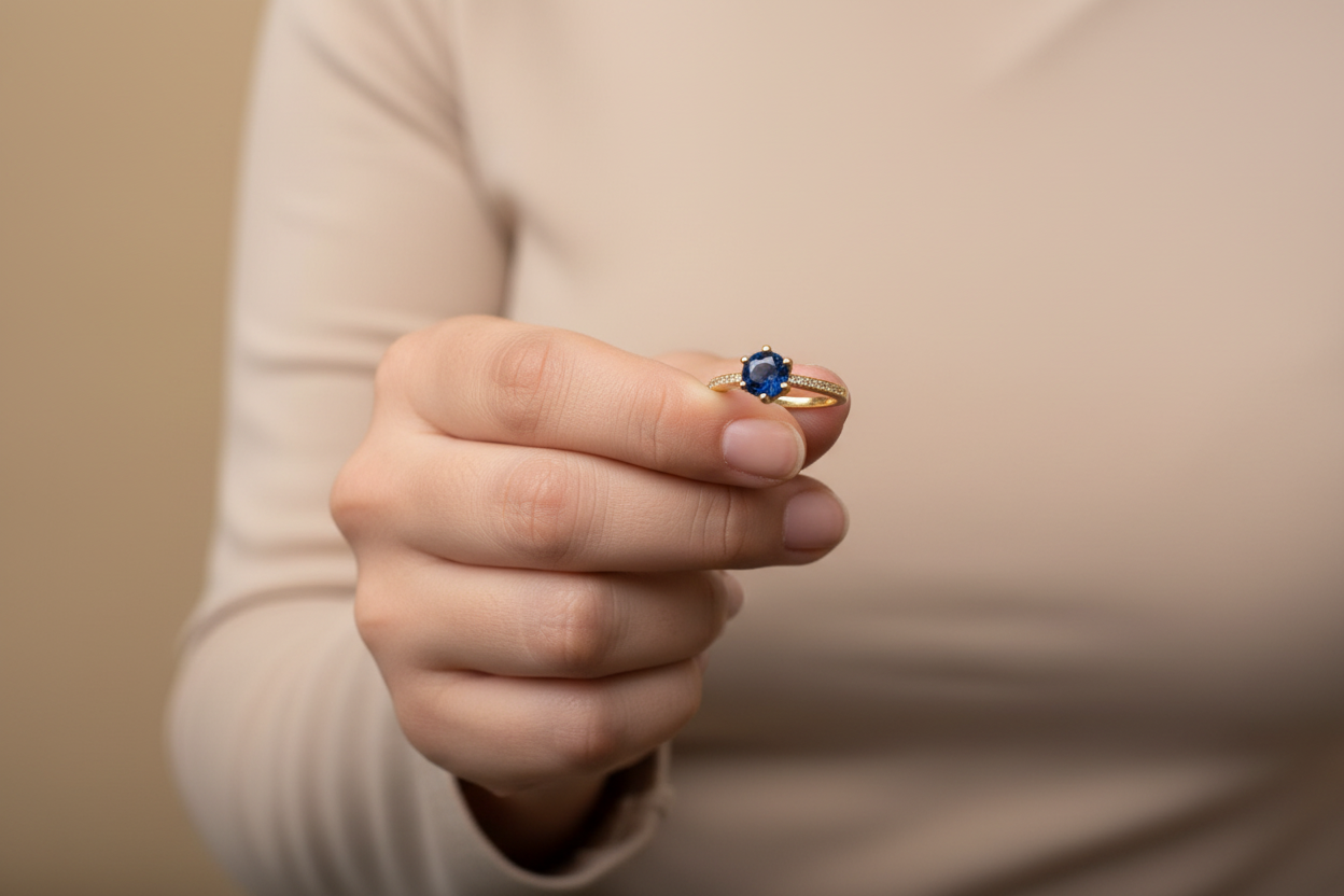 Blue Sapphire Ring