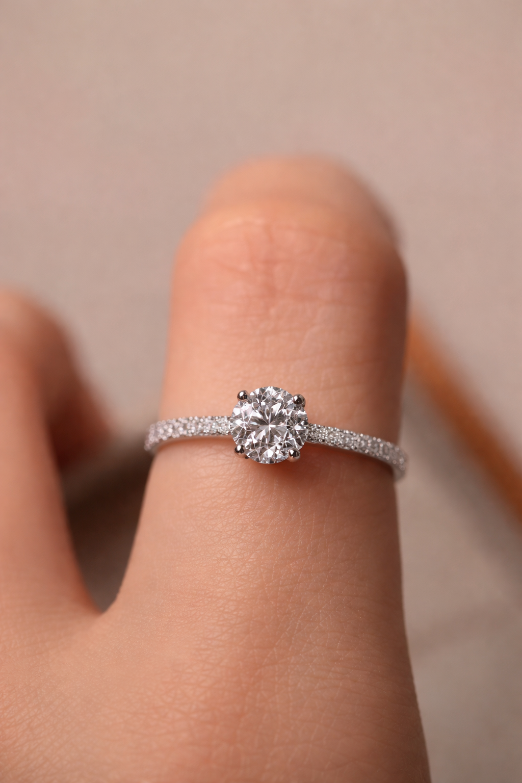 Solitaire Engagement Ring